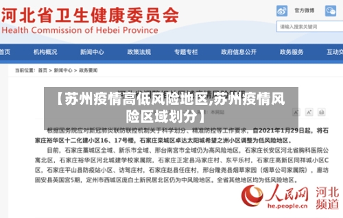 【苏州疫情高低风险地区,苏州疫情风险区域划分】-第2张图片