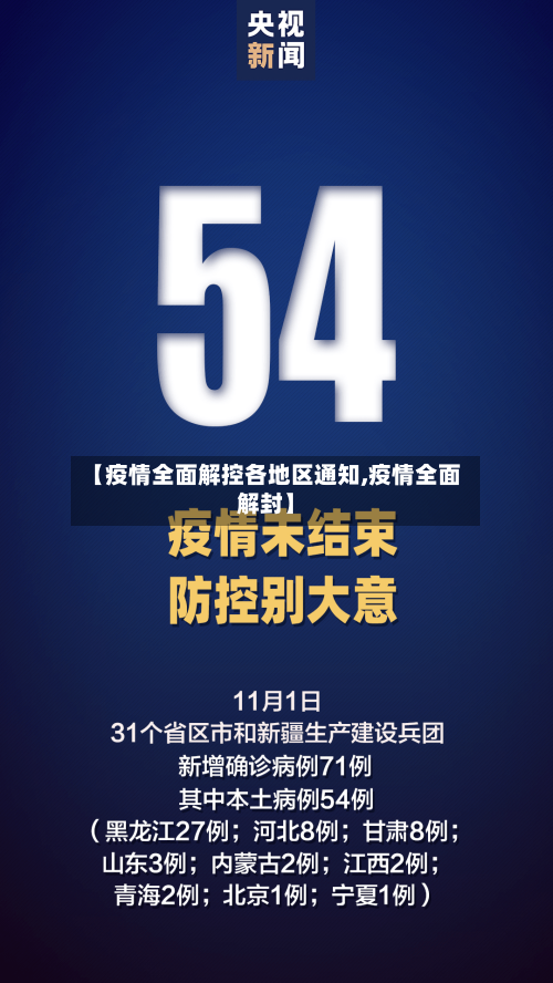 【疫情全面解控各地区通知,疫情全面解封】-第2张图片