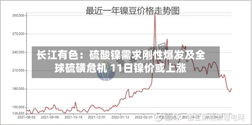 长江有色：硫酸镍需求刚性爆发及全球硫磺危机 11日镍价或上涨