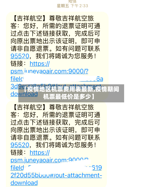 【疫情地区机票费用表最新,疫情期间机票最低价是多少】