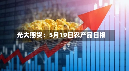 光大期货:5月19日农产品日报