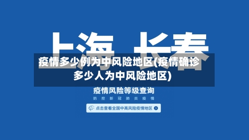 疫情多少例为中风险地区(疫情确诊多少人为中风险地区)