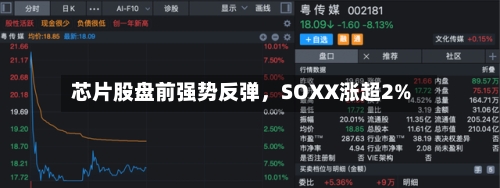 芯片股盘前强势反弹,SOXX涨超2%
