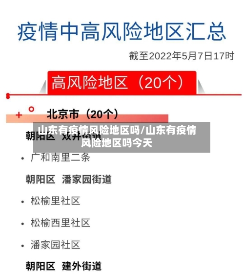 山东有疫情风险地区吗/山东有疫情风险地区吗今天