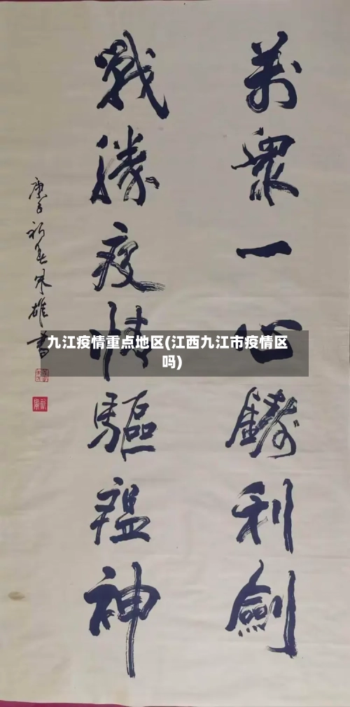 九江疫情重点地区(江西九江市疫情区吗)