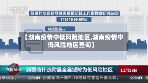 【湖南疫情中低风险地区,湖南疫情中低风险地区查询】