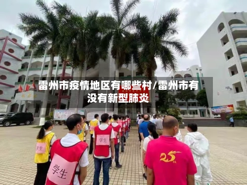 雷州市疫情地区有哪些村/雷州市有没有新型肺炎