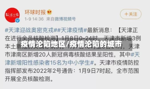 疫情沦陷地区/疫情沦陷的城市