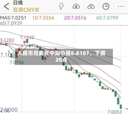 人民币兑美元中间价报6.8187,下调20点