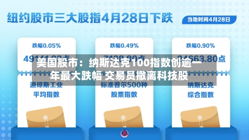 美国股市：纳斯达克100指数创逾一年最大跌幅 交易员撤离科技股