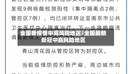 全国新疫情中高风险地区/全国最新新冠中高风险地区
