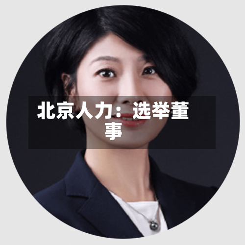 北京人力:选举董事