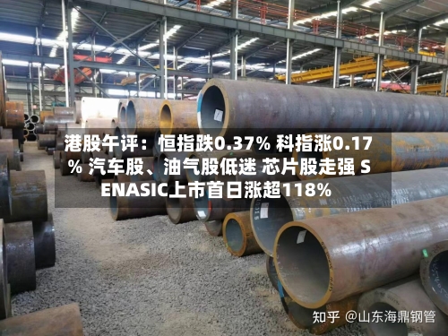 港股午评:恒指跌0.37% 科指涨0.17% 汽车股、油气股低迷 芯片股走强 SENASIC上市首日涨超118%