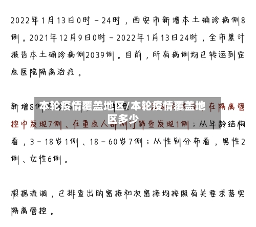 本轮疫情覆盖地区/本轮疫情覆盖地区多少