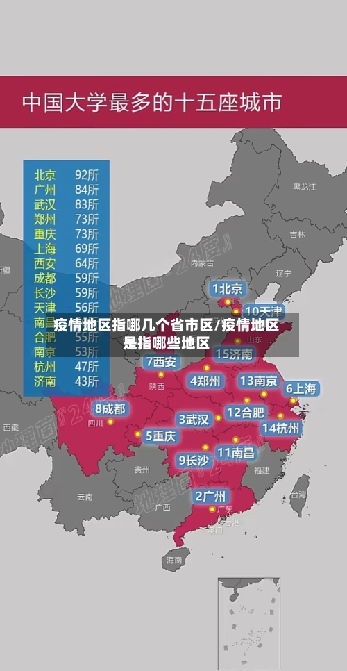 疫情地区指哪几个省市区/疫情地区是指哪些地区