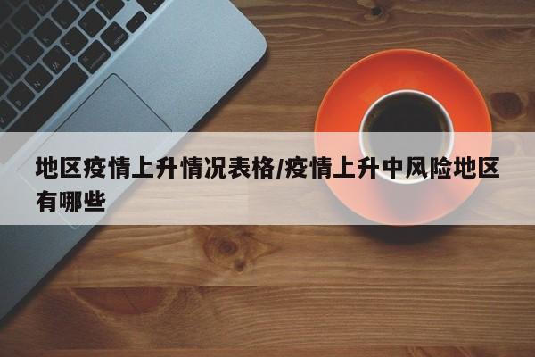 地区疫情上升情况表格/疫情上升中风险地区有哪些